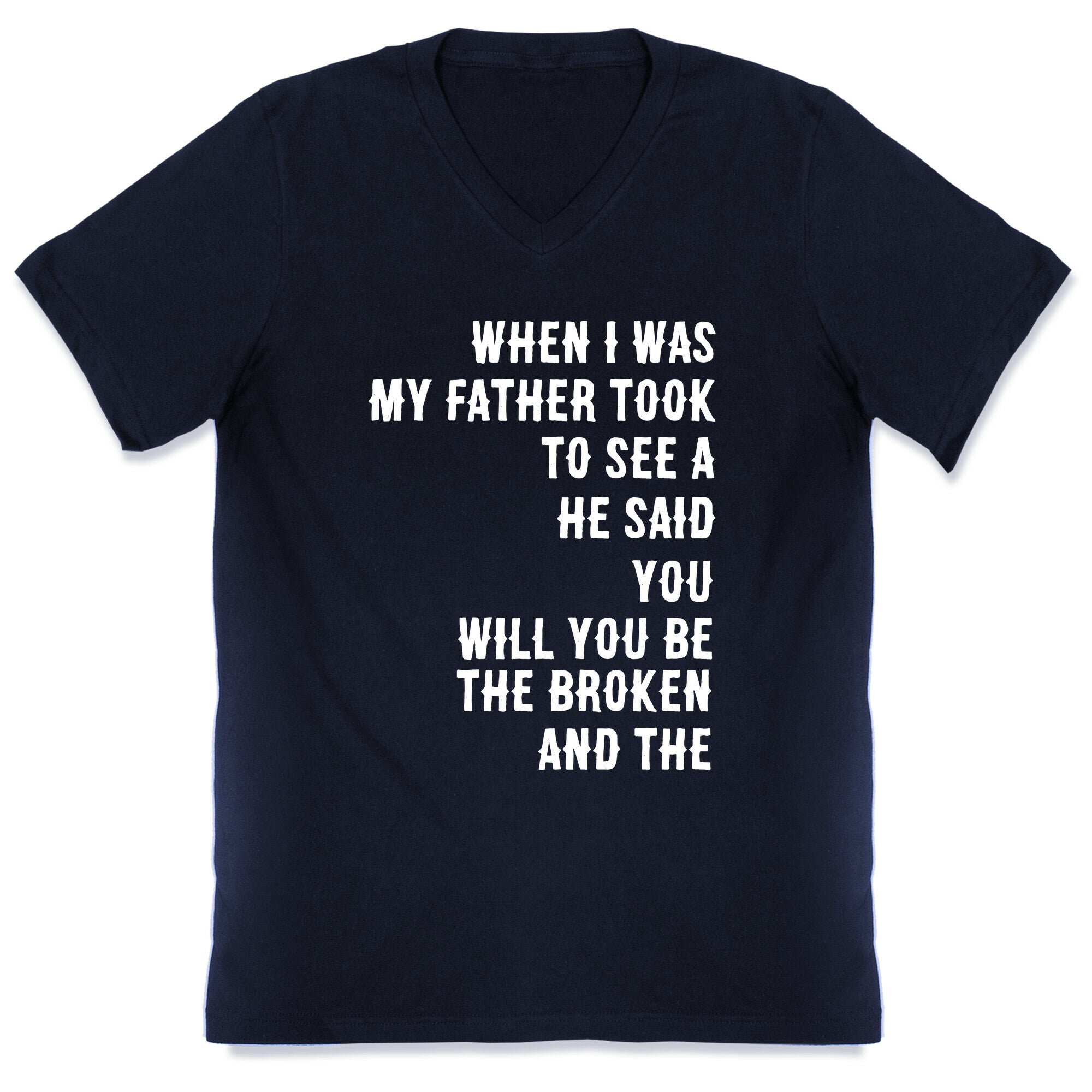 When I Was a Young Boy (1 of 2 pair) V-Neck